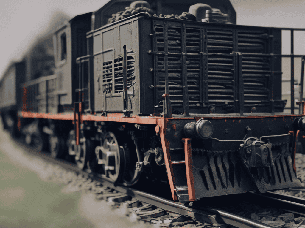 Detailed vintage steam locomotive model showcasing intricate design and craftsmanship, ideal for collectors and enthusiasts of model trains.